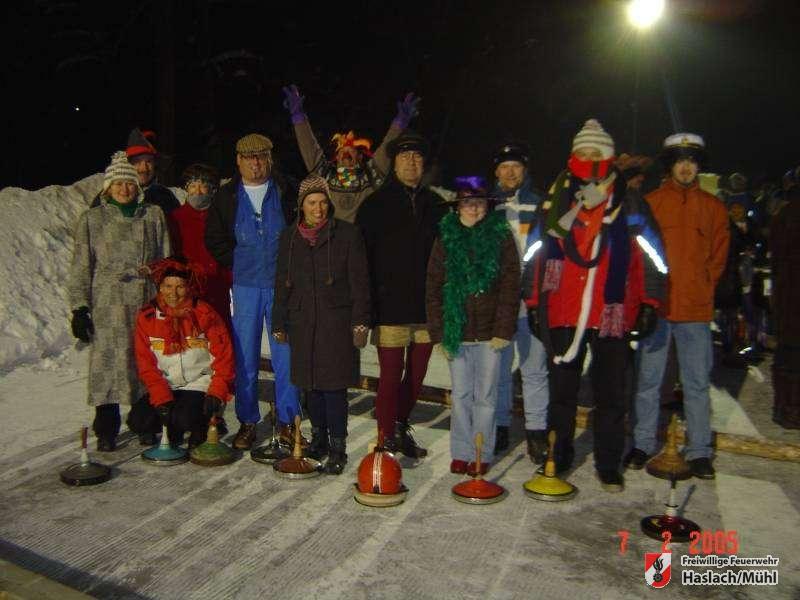 Eisstockschießen Fasching