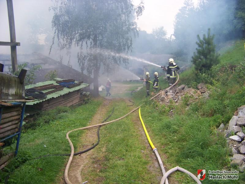 Brand in Fürling – Gemeinde Berg