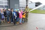 Volkschulbesuch bei der Feuerwehr