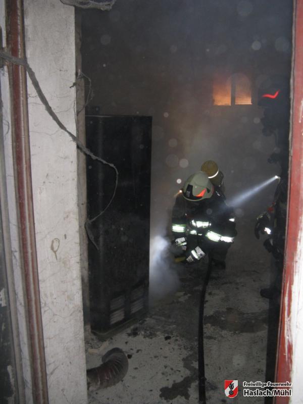 Brand eines Selchofen in St. Stefan