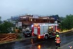 Starker Gewitterregen in Haslach