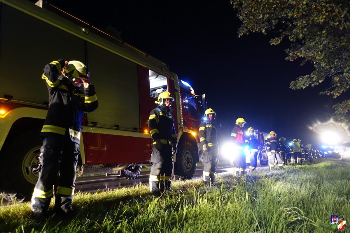 erfolglose Suchaktion nach Verkehrsunfall