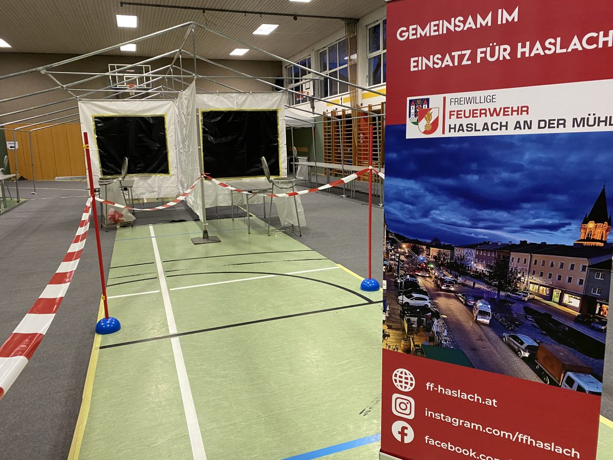 Corona – Bevölkerungstest in Haslach