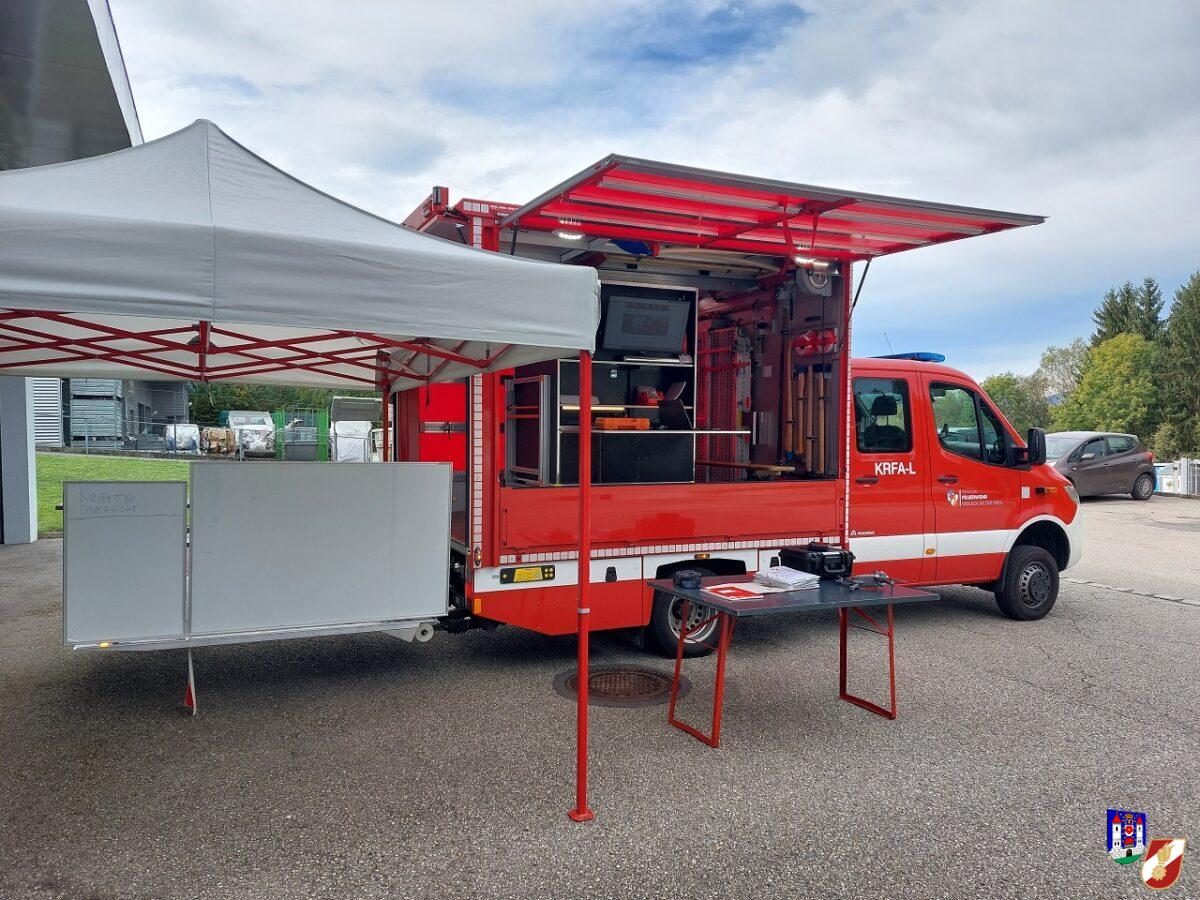 Rollcontainer EFU der FF Haslach