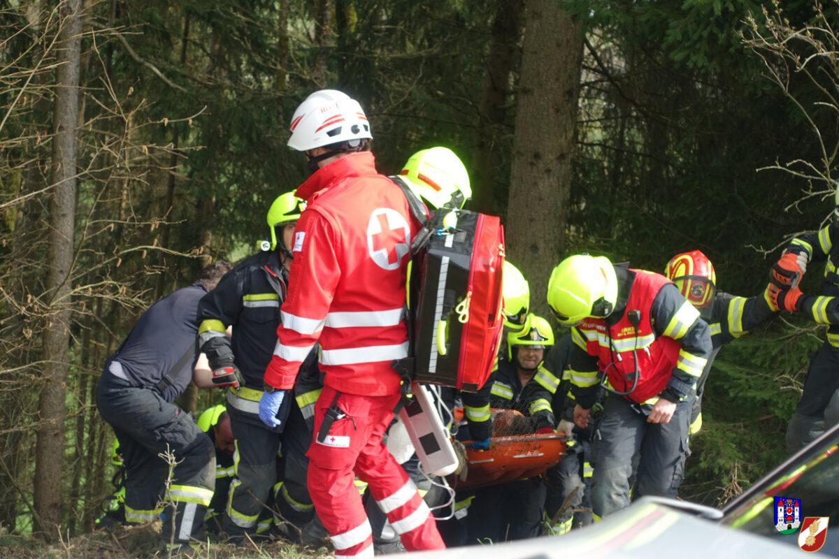 Tragehilfe nach Forstunfall