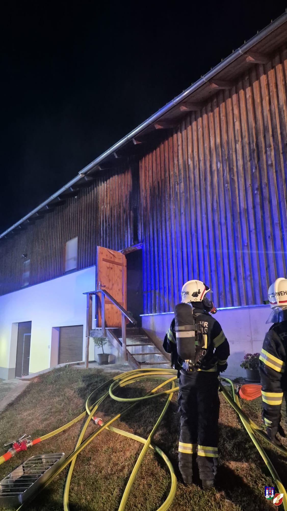 Brandalarm im Gemeindegebiet von St.Peter
